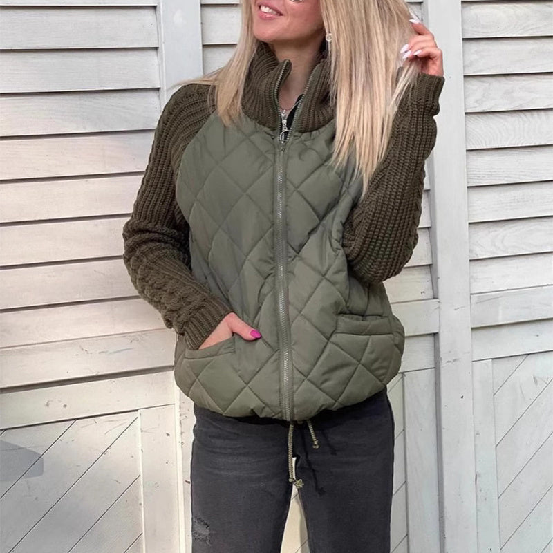 Elvya™ | Veste bouffante zippée