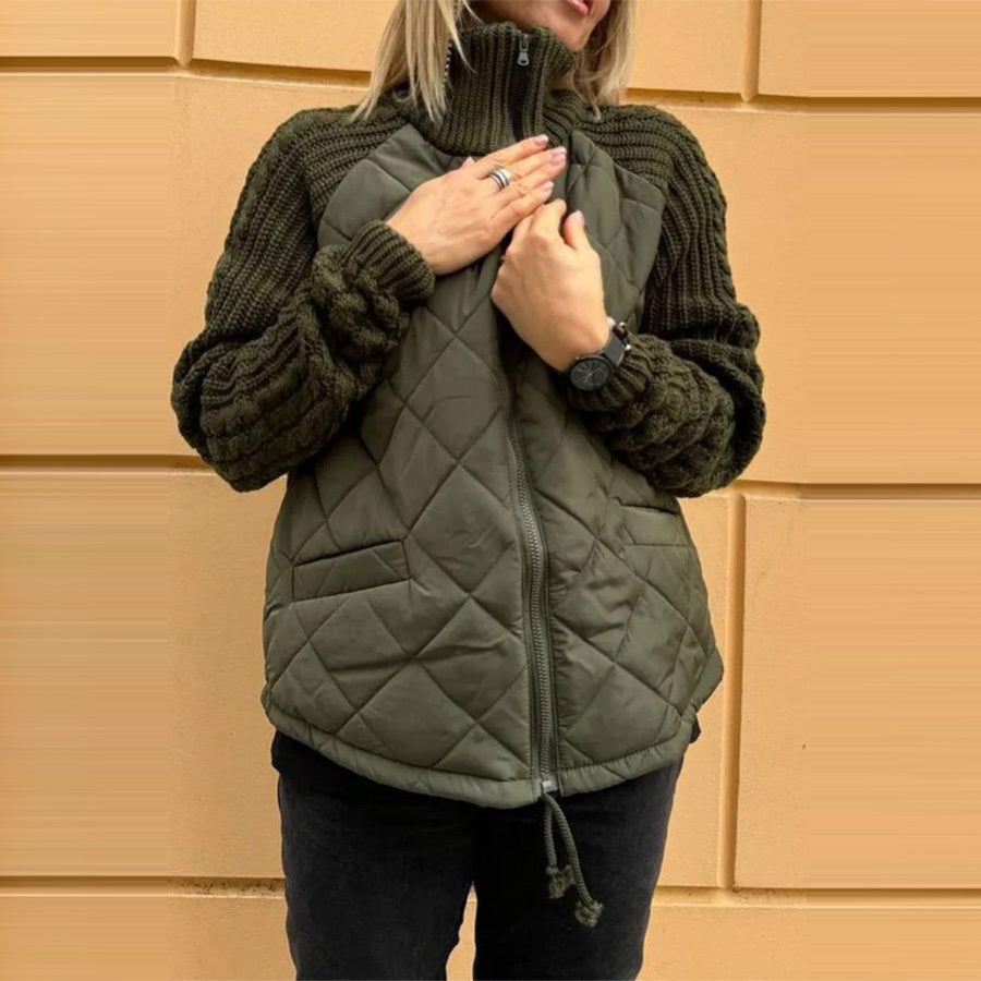Elvya™ | Veste bouffante zippée