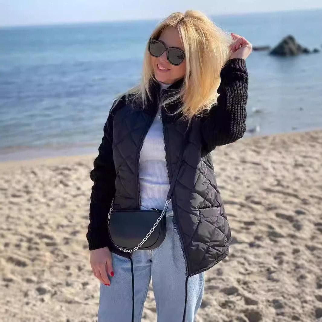 Elvya™ | Veste bouffante zippée