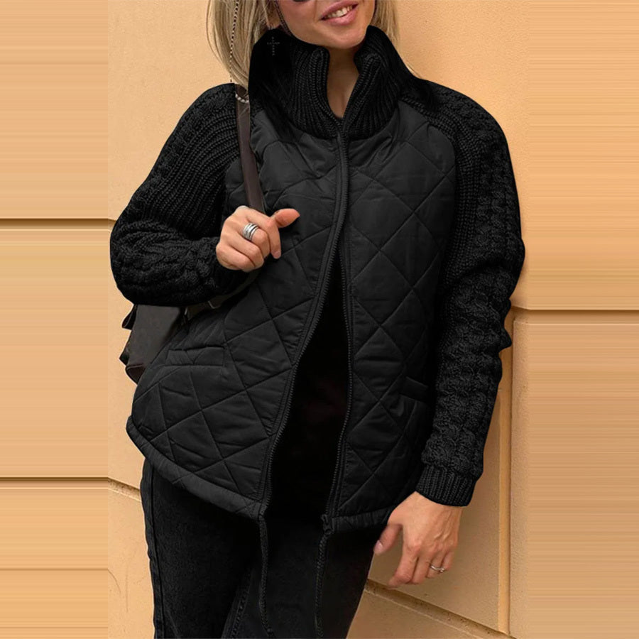 Elvya™ | Veste bouffante zippée