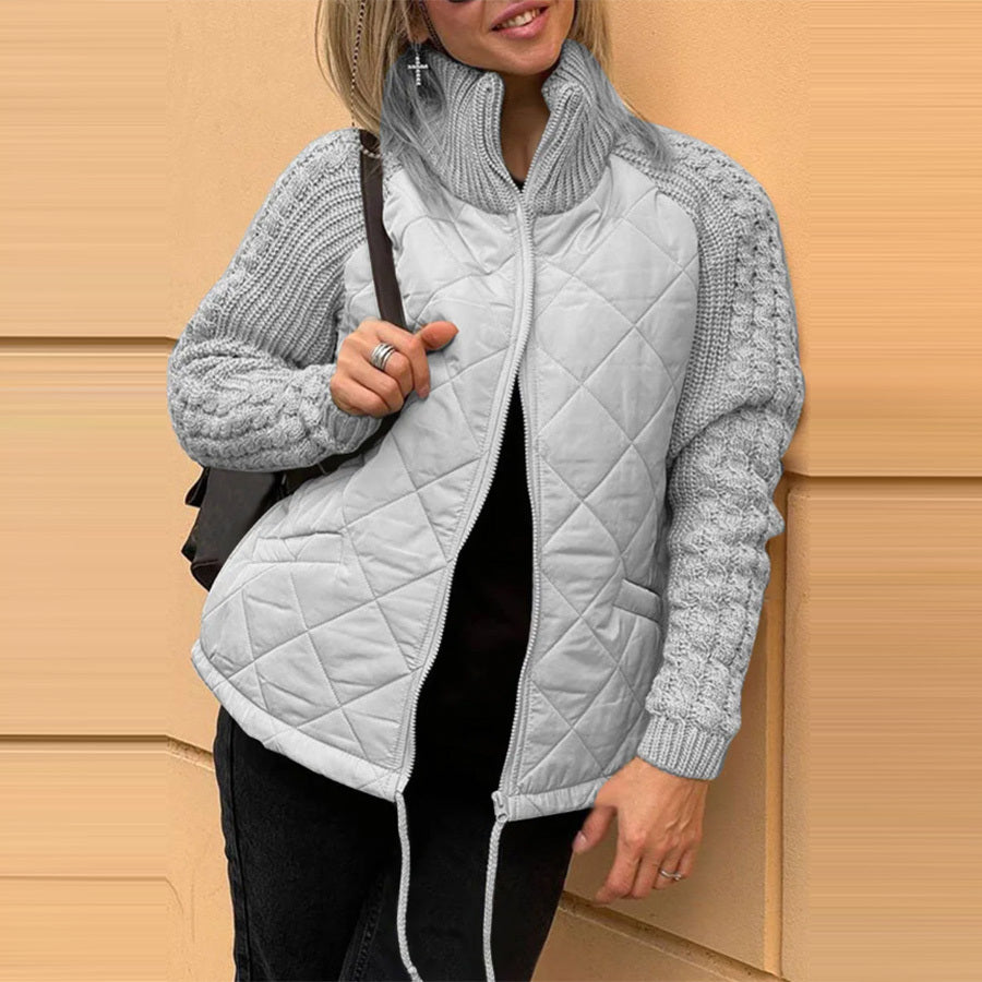 Elvya™ | Veste bouffante zippée