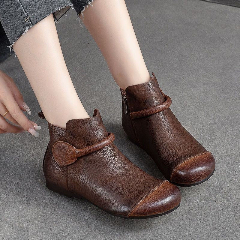 Bottines Élégantes au Charme Vintage