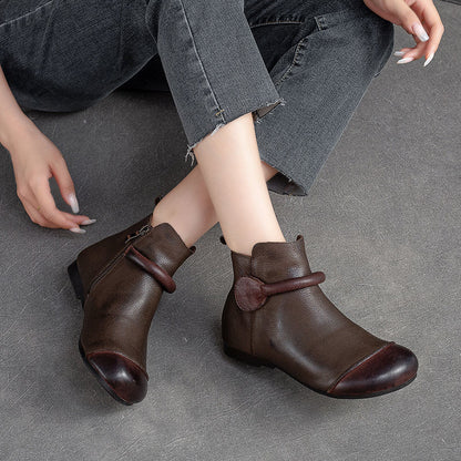 Bottines Élégantes au Charme Vintage