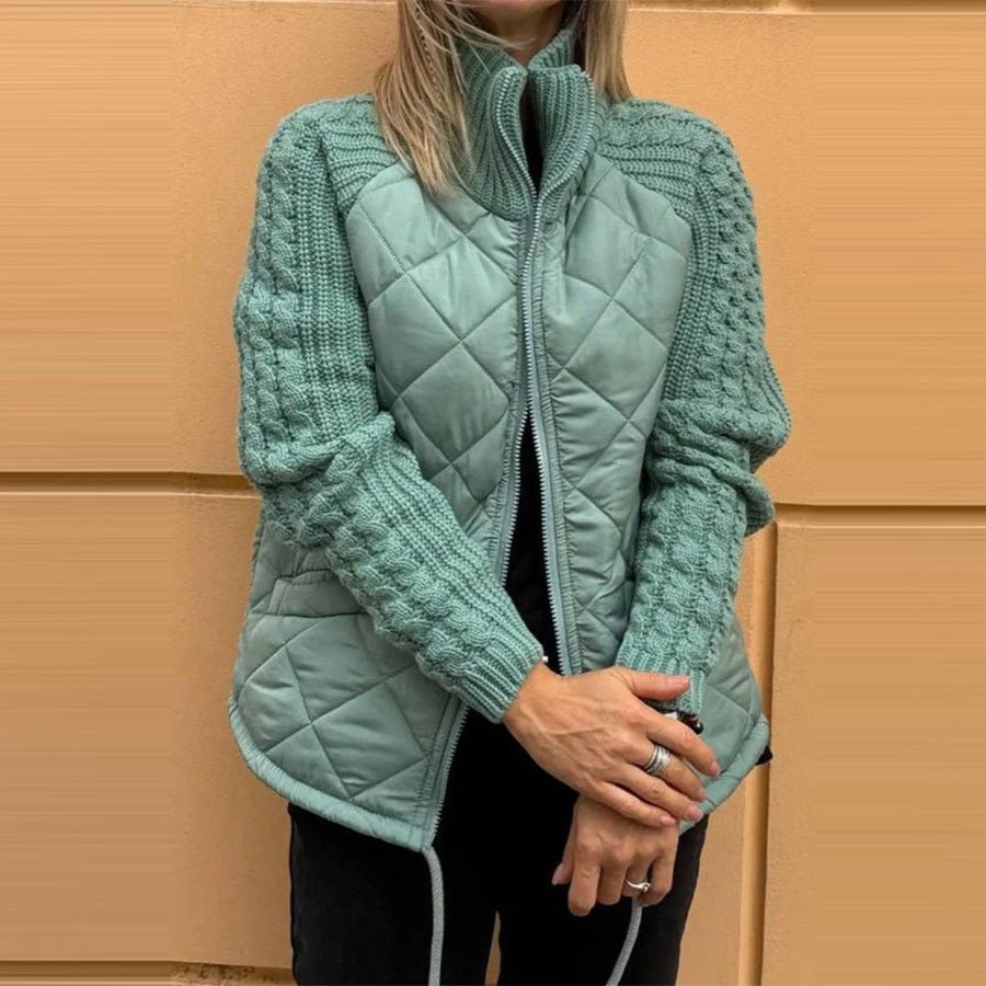 Elvya™ | Veste bouffante zippée